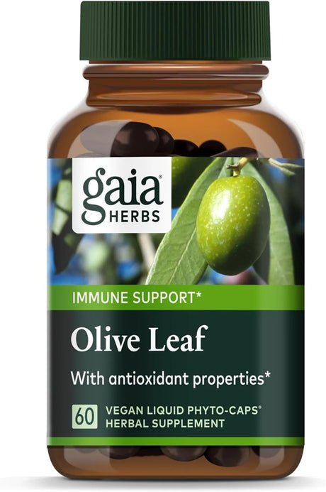 GAIA HERBS - Gaia Herbs Olive Leaf 60 Capsulas - The Red Vitamin MX - Suplementos Alimenticios - {{ shop.shopifyCountryName }}