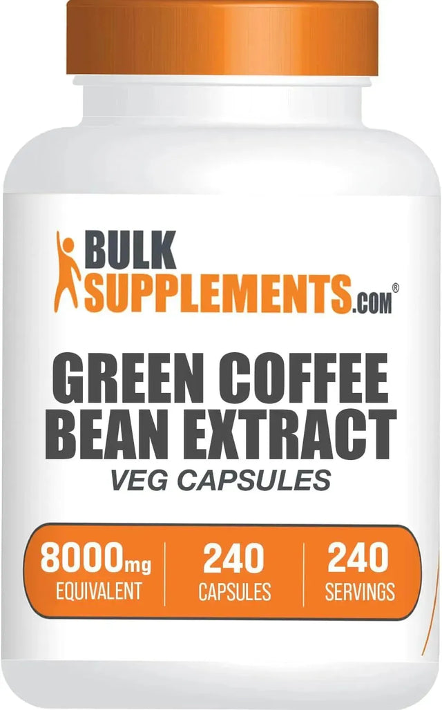 BULK SUPPLEMENTS - Bulk Supplements Green Coffee Bean Extract 8000Mg. 240 Capsulas - The Red Vitamin MX - Suplementos Alimenticios - {{ shop.shopifyCountryName }}