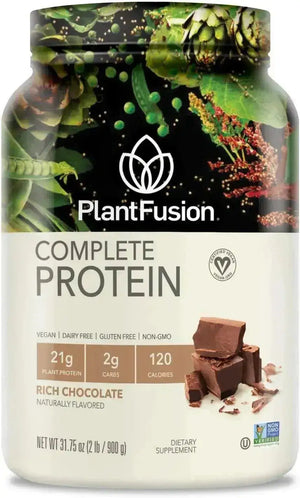 PLANTFUSION - PlantFusion Complete Vegan Protein Powder Chocolate 900Gr. - The Red Vitamin MX - Suplementos Alimenticios - {{ shop.shopifyCountryName }}