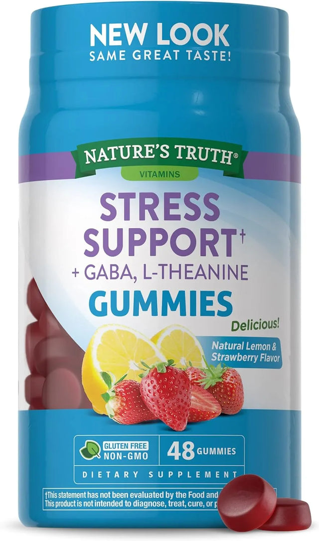 NATURE'S TRUTH - Nature's Truth Stress Relief Gummies with Gaba, L Theanine and Lemon Balm 48 Gomitas - The Red Vitamin MX - Suplementos Alimenticios - {{ shop.shopifyCountryName }}