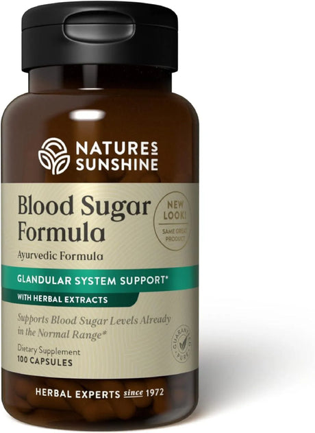 NATURES SUNSHINE - Nature's Sunshine Blood Sugar Formula 100 Capsulas - The Red Vitamin MX - Suplementos Alimenticios - {{ shop.shopifyCountryName }}