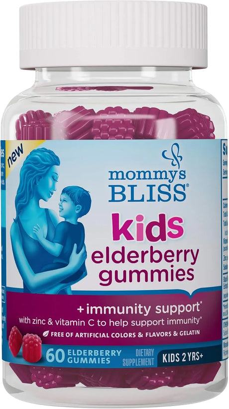 MOMMY'S BLISS - Mommy's Bliss Kids Elderberry Gummies 60 Gomitas - The Red Vitamin MX - Suplementos Alimenticios - {{ shop.shopifyCountryName }}