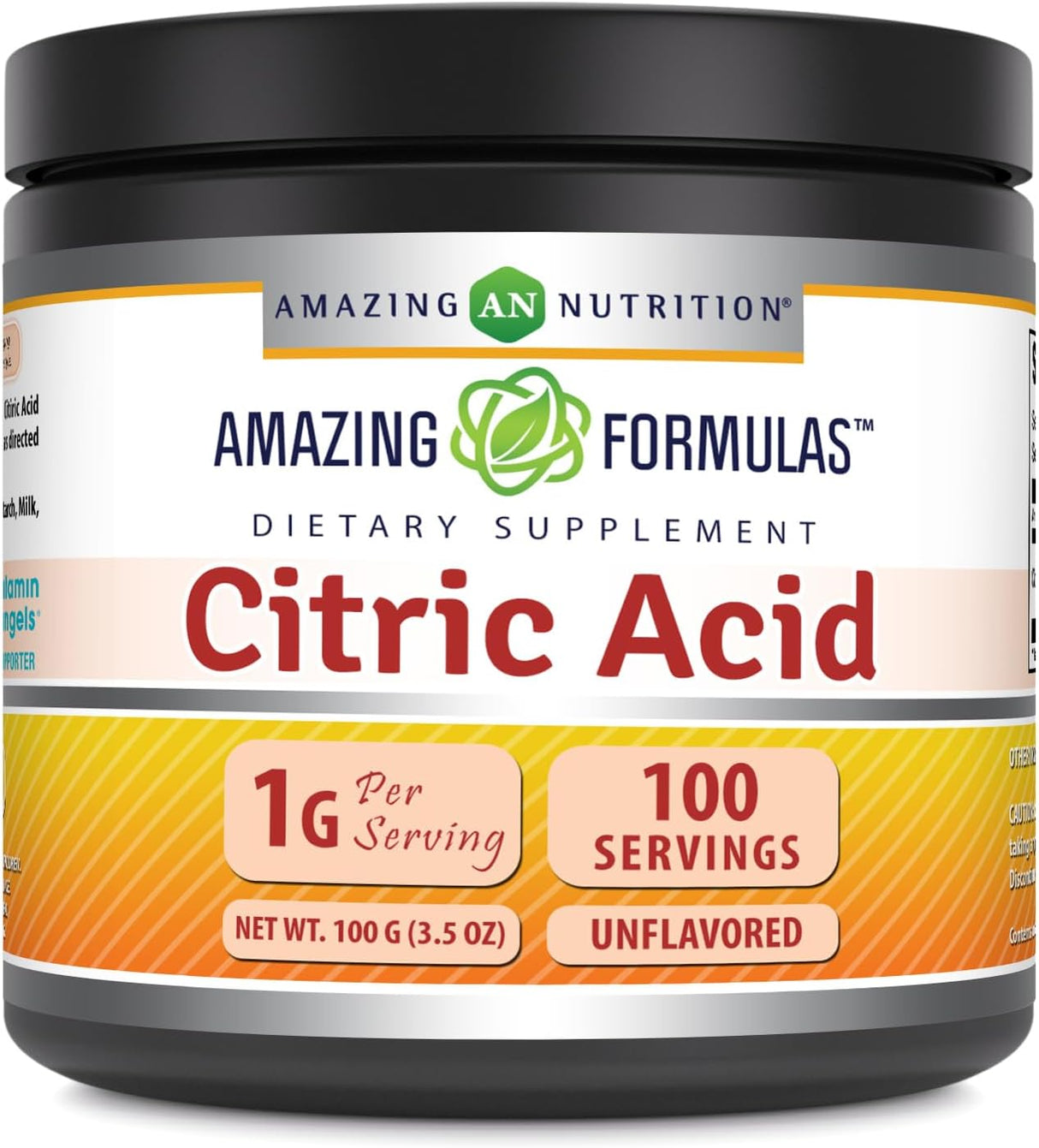 Amazing Formulas Citric Acid Powder 100Gr.