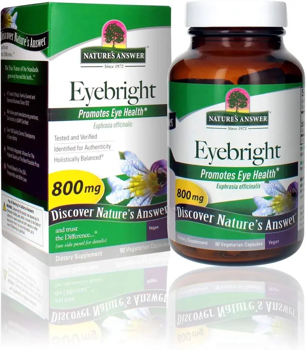 NATURE´S ANSWER - Nature's Answer Eyebright 800Mg. 90 Capsulas - The Red Vitamin MX - Suplementos Alimenticios - {{ shop.shopifyCountryName }}