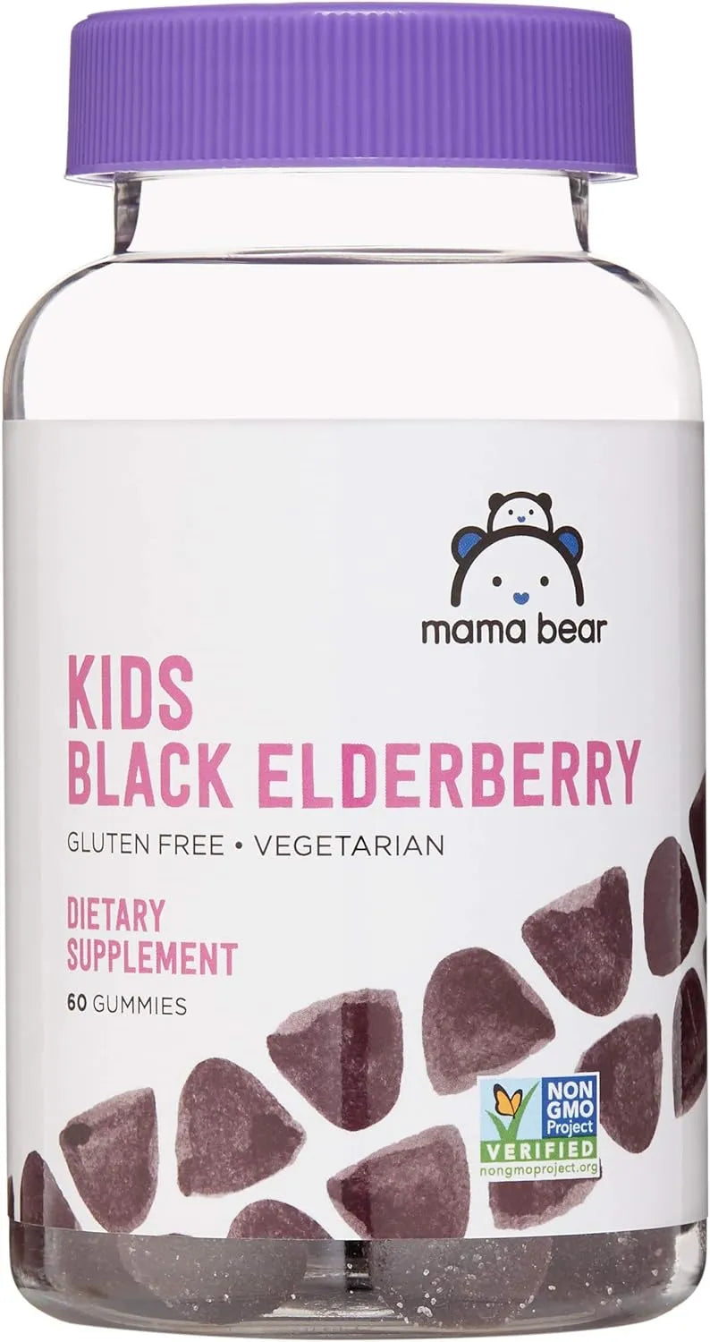 MAMA BEAR - Mama Bear Kids Black Elderberry Gummies 60 Gomitas - The Red Vitamin MX - Suplementos Alimenticios - {{ shop.shopifyCountryName }}