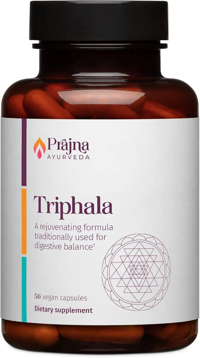 HEALTHY DIRECTIONS - Dr. Chaudhary’s Prajna Ayurveda Triphala 56 Capsulas - The Red Vitamin MX - Suplementos Alimenticios - {{ shop.shopifyCountryName }}