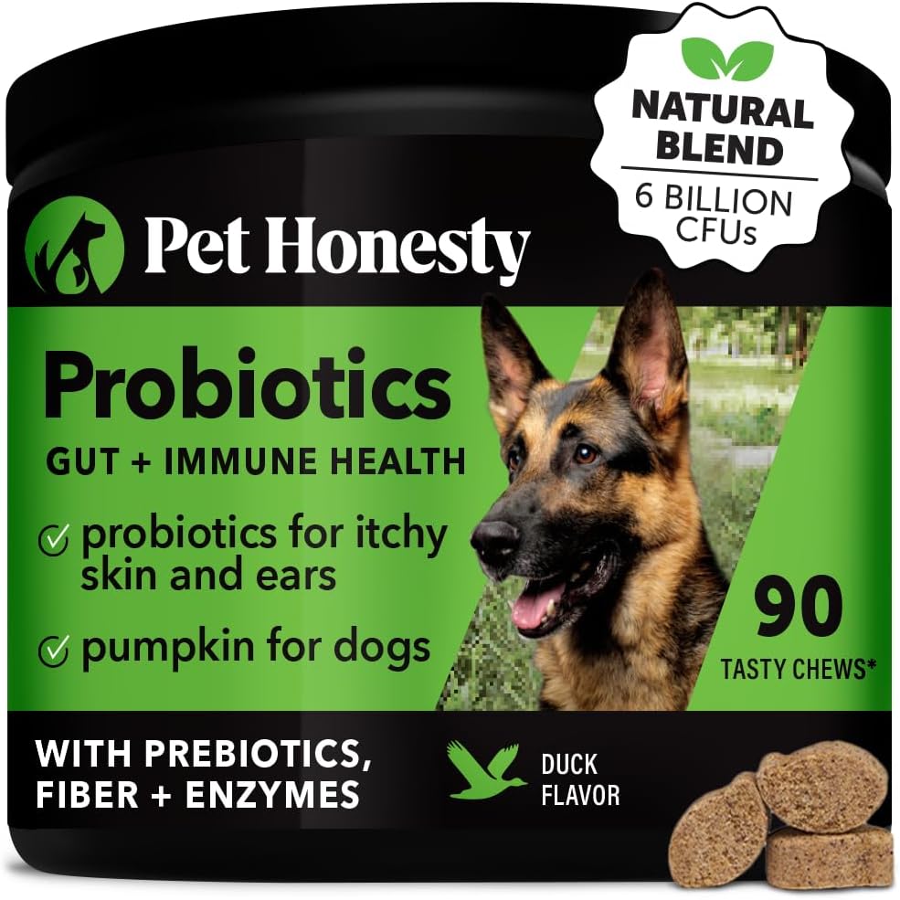 Pet Honesty Probiotics for Dogs Duck 90 Masticables