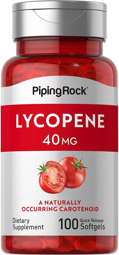 PIPING ROCK - Piping Rock Lycopene 40Mg. 100 Capsulas Blandas - The Red Vitamin MX - Suplementos Alimenticios - {{ shop.shopifyCountryName }}