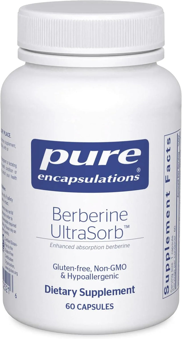 PURE ENCAPSULATIONS - Pure Encapsulations Berberine UltraSorb 60 Capsulas - The Red Vitamin MX - Suplementos Alimenticios - {{ shop.shopifyCountryName }}