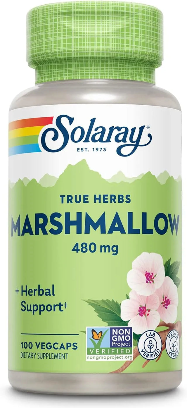 SOLARAY - SOLARAY Marshmallow Root 480Mg. 100 Capsulas - The Red Vitamin MX - Suplementos Alimenticios - {{ shop.shopifyCountryName }}