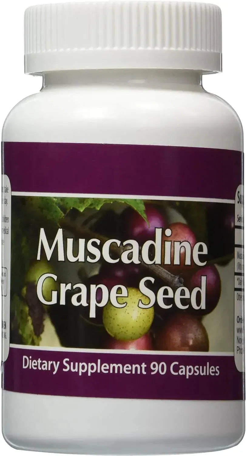 MUSCADINE - Muscadine Grape Seed 90 Capsulas - The Red Vitamin MX - Suplementos Alimenticios - {{ shop.shopifyCountryName }}