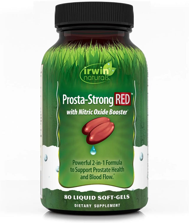 IRWIN NATURALS - Irwin Naturals Prosta-Strong RED with Nitric Oxide Boosters 80 Capsulas Blandas - The Red Vitamin MX - Suplementos Alimenticios - {{ shop.shopifyCountryName }}
