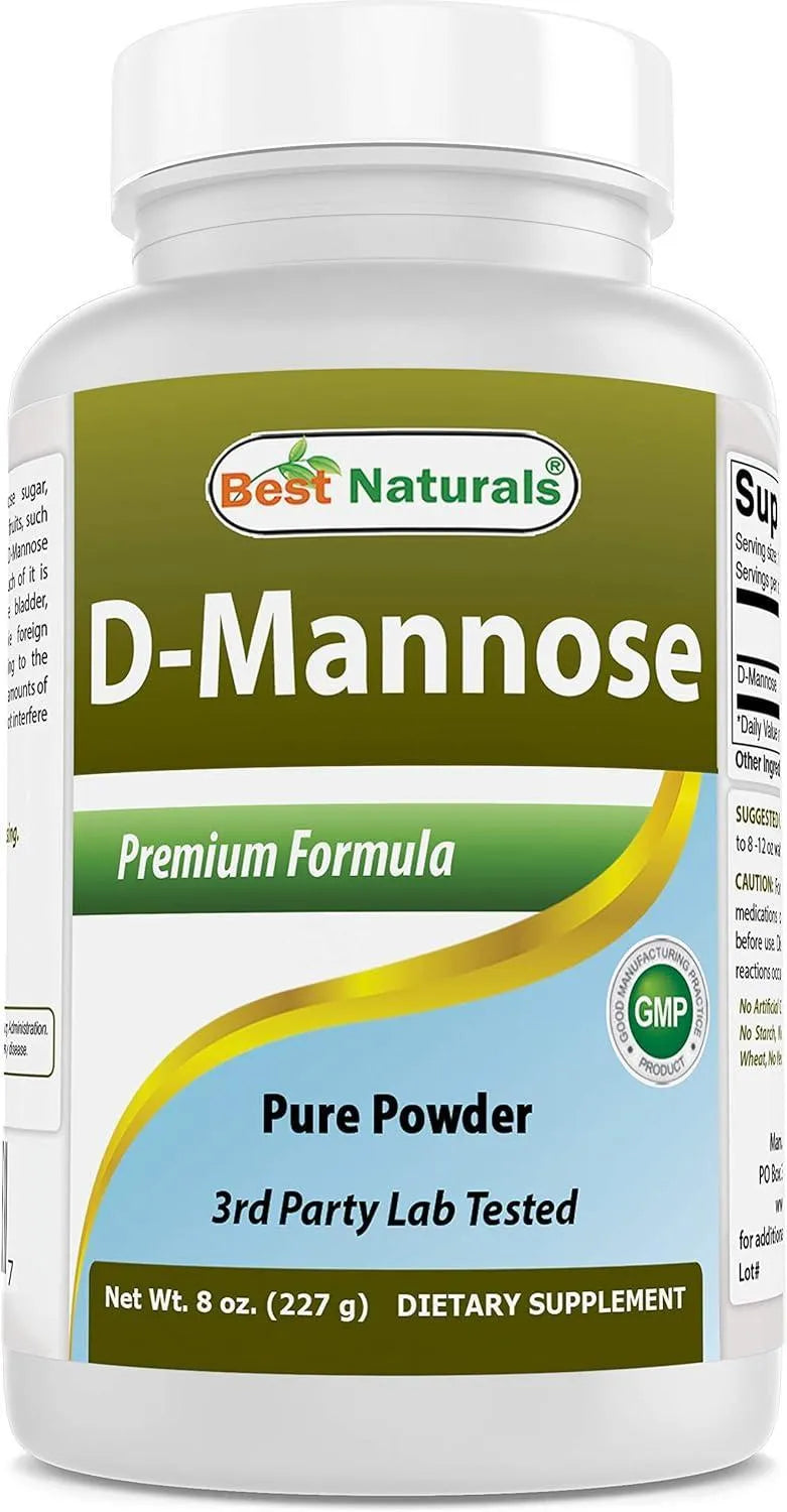 BEST NATURALS - Best Naturals D-Mannose Pure Powder 227Gr. - The Red Vitamin MX - Suplementos Alimenticios - {{ shop.shopifyCountryName }}