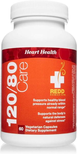 REDD REMEDIES - Redd Remedies 120/80 Care Promotes Healthy Blood Flow 60 Capsulas - The Red Vitamin MX - Suplementos Alimenticios - {{ shop.shopifyCountryName }}