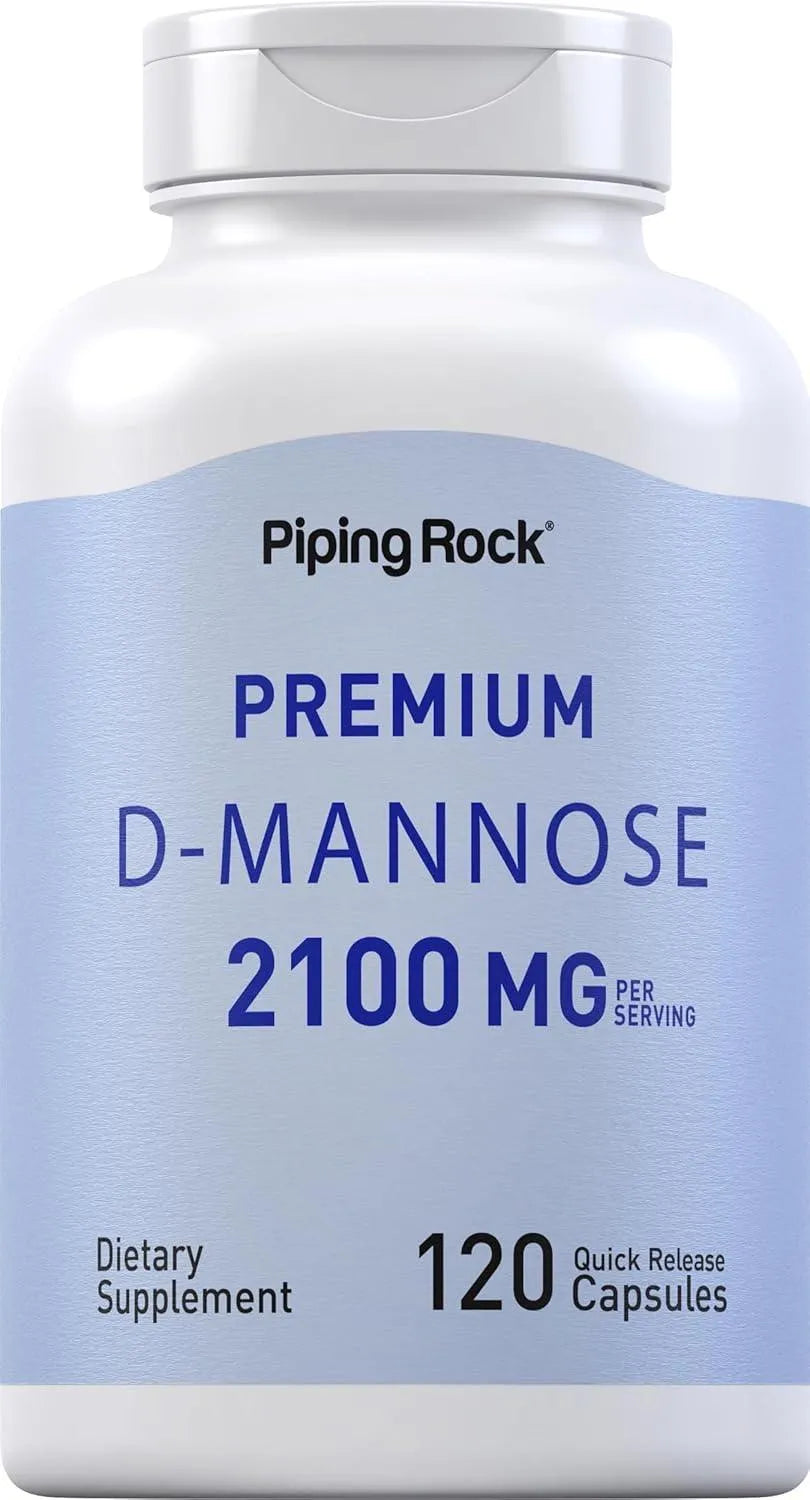 PIPING ROCK - Piping Rock D-Mannose 2100Mg. 120 Capsulas - The Red Vitamin MX - Suplementos Alimenticios - {{ shop.shopifyCountryName }}