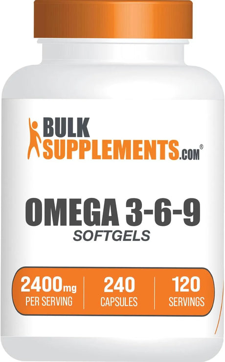 BULK SUPPLEMENTS - Bulk Supplements Omega 3-6-9 2400Mg. 240 Capsulas - The Red Vitamin MX - Suplementos Alimenticios - {{ shop.shopifyCountryName }}