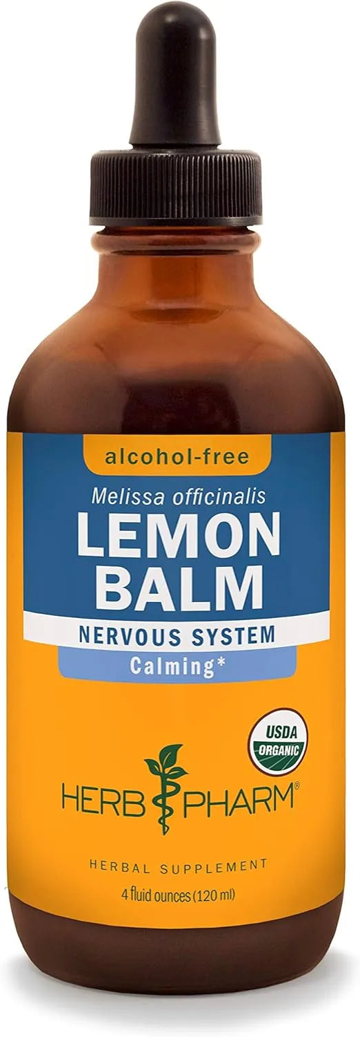 HERB PHARM - Herb Pharm Certified Organic Lemon Balm Liquid Extract 120Ml. - The Red Vitamin MX - Suplementos Alimenticios - {{ shop.shopifyCountryName }}