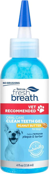 FRESH BREATH - Fresh Breath Vet Recommended Peanut Butter Teeth Gel for Dogs 4 Oz. - The Red Vitamin MX - Cuidado Dental Para Perros - {{ shop.shopifyCountryName }}