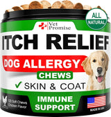 VET PROMISE - Vet Promise Dog Allergy Relief Chews 120 Masticables - The Red Vitamin MX - Remedios Para La Picazón De Perros - {{ shop.shopifyCountryName }}