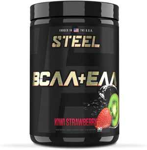 STEEL SUPPLEMENTS - Steel Supplements High Performance BCAA EAA Powder 30 Servicios Kiwi Strawberry - The Red Vitamin MX - Suplementos Alimenticios - {{ shop.shopifyCountryName }}