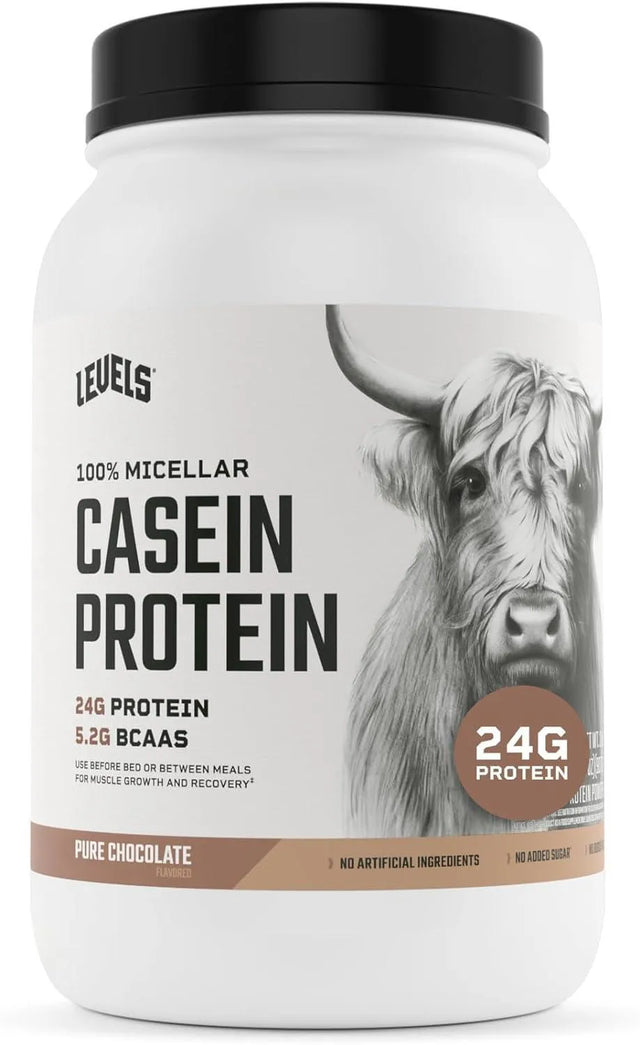 LEVELS - Levels 100% Micellar Casein Protein Chocolate 2 Lb. - The Red Vitamin MX - Suplementos Alimenticios - {{ shop.shopifyCountryName }}