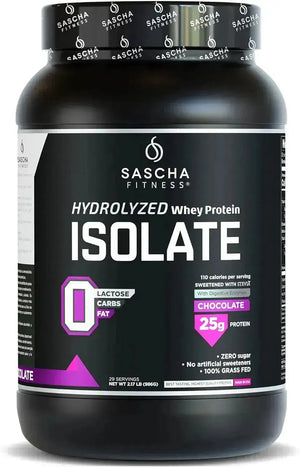 SASCHA FITNESS - SASCHA FITNESS Hydrolyzed Whey Protein Isolate Grass-Fed Chocolate 986Gr. - The Red Vitamin MX - Suplementos Alimenticios - {{ shop.shopifyCountryName }}