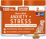 CHEW + HEAL - Chew + Heal Labs Calming Chews for Dogs Chicken 60 Masticables 2 Pack - The Red Vitamin MX - Relajantes Para Perros - {{ shop.shopifyCountryName }}