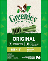 GREENIES - Greenies Original Teenie Natural Dental Care Dog Treats 96 Piezas - The Red Vitamin MX - Cuidado Dental Para Perros - {{ shop.shopifyCountryName }}