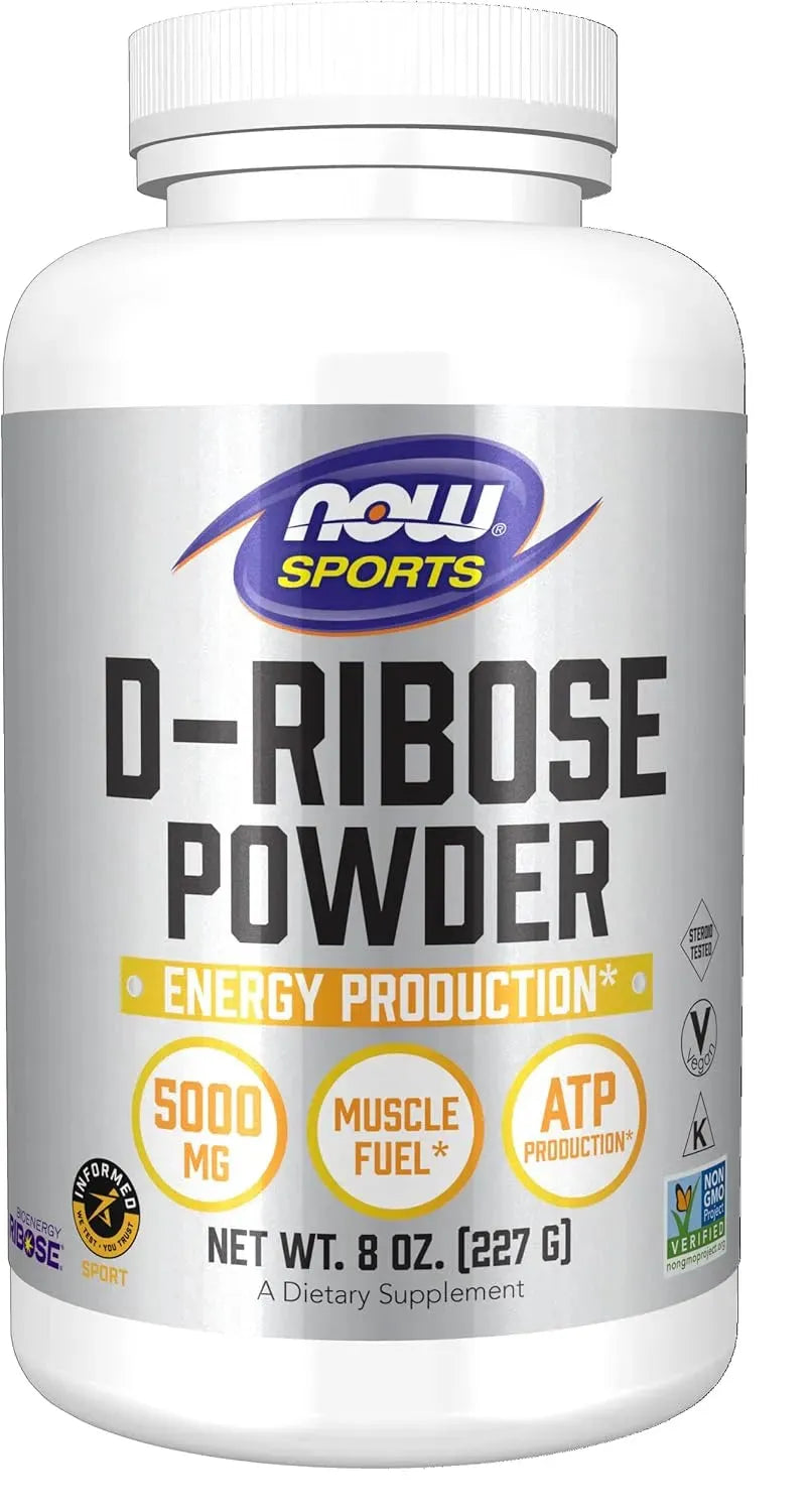 NOW SPORTS - NOW Sports Nutrition D-Ribose Powder 227Gr. - The Red Vitamin MX - Suplementos Alimenticios - {{ shop.shopifyCountryName }}