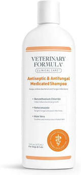 VETERINARY FORMULA - Veterinary Formula Clinical Care Antiseptic and Antifungal Medicated Shampoo for Dogs & Cats 16 Fl.Oz. - The Red Vitamin MX - Remedios Para La Picazón De Perros - {{ shop.shopifyCountryName }}