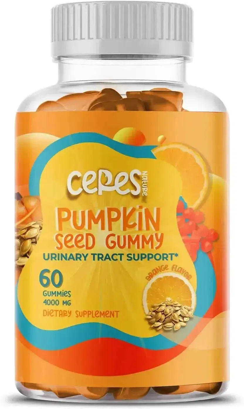 CERES NATURE - Ceres Nature Pumpkin Seed Oil Gummies 4,000Mg. 60 Gomitas - The Red Vitamin MX - Suplementos Alimenticios - {{ shop.shopifyCountryName }}