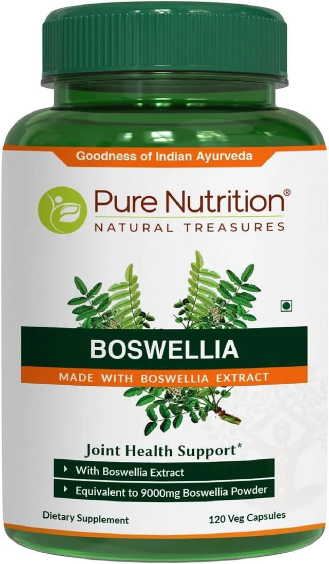 PURE NUTRITION - Pure Nutrition Boswellia Serrata Extract 600Mg. 120 Capsulas - The Red Vitamin MX - Suplementos Alimenticios - {{ shop.shopifyCountryName }}