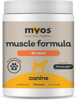 MYOS Canine Muscle Formula All-Natural Muscle Building Supplement 360Gr.
