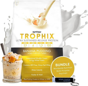 TROPHIX - Trophix Undenatured Casein Protein Banana Pudding 2 Lb. - The Red Vitamin MX - Suplementos Alimenticios - {{ shop.shopifyCountryName }}