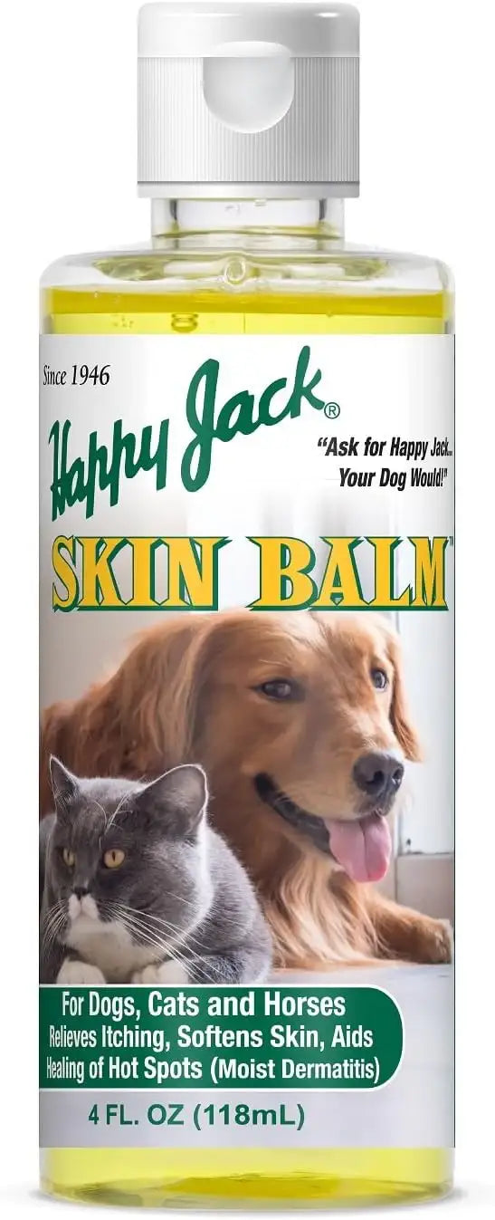 HAPPY JACK - Happy Jack Skin Balm Hot Spot & Itchy Skin Relief for Dogs 4 Fl.Oz. - The Red Vitamin MX - Remedios Para La Picazón De Perros - {{ shop.shopifyCountryName }}
