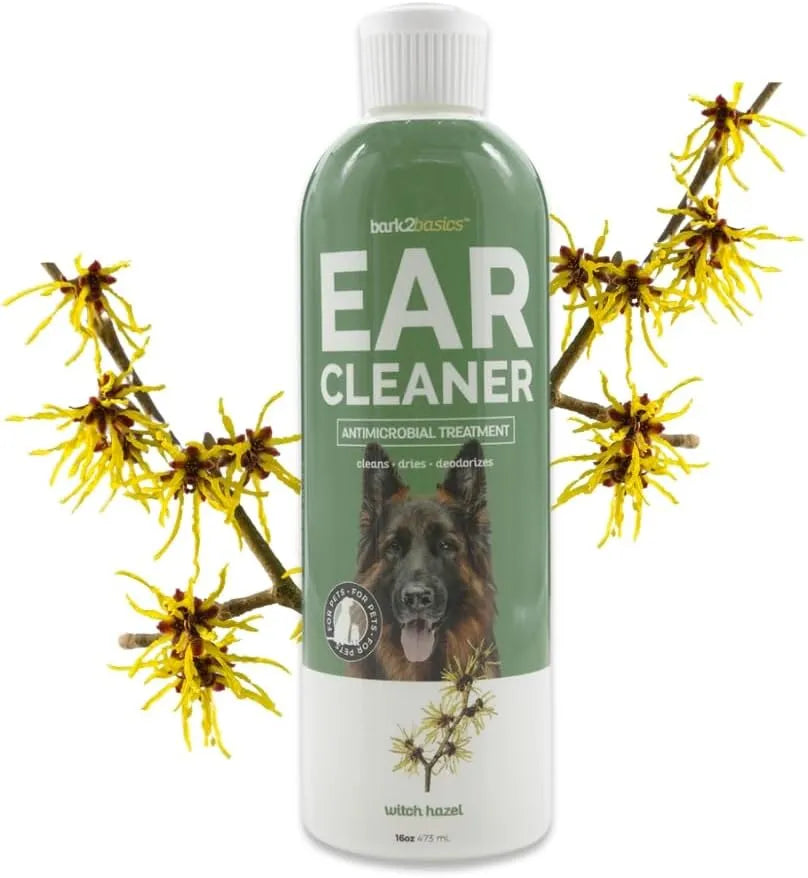 BARK2BASICS - Bark2Basics Dog Ear Cleaner 16 Fl.Oz. - The Red Vitamin MX - Cuidado Del Oído De Perros - {{ shop.shopifyCountryName }}