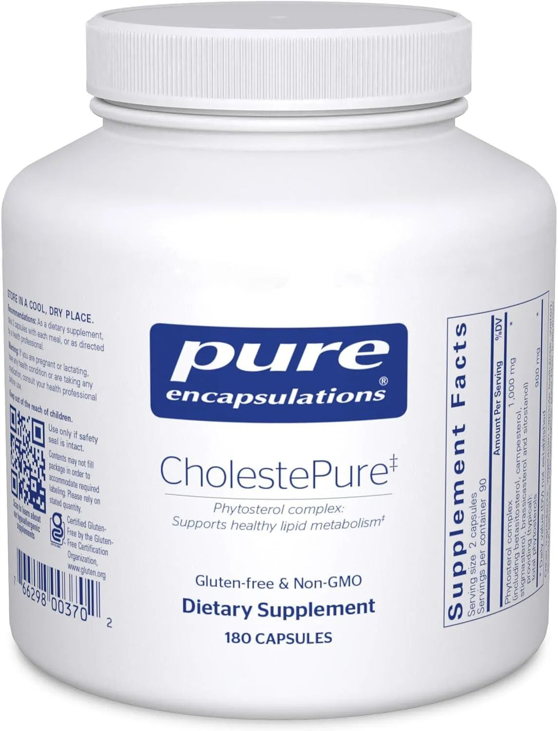 PURE ENCAPSULATIONS - Pure Encapsulations CholestePure 180 Capsulas - The Red Vitamin MX - Suplementos Alimenticios - {{ shop.shopifyCountryName }}