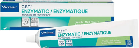 VIRBAC - Virbac C.E.T. Enzymatic Toothpaste Vanilla Mint Flavor 2.5 Oz. - The Red Vitamin MX - Cuidado Dental Para Perros - {{ shop.shopifyCountryName }}