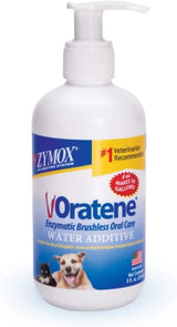 ZYMOX - ZYMOX Oratene Enzymatic Brushless Oral Care Water Additive 8 Oz. - The Red Vitamin MX - Cuidado Dental Para Perros - {{ shop.shopifyCountryName }}