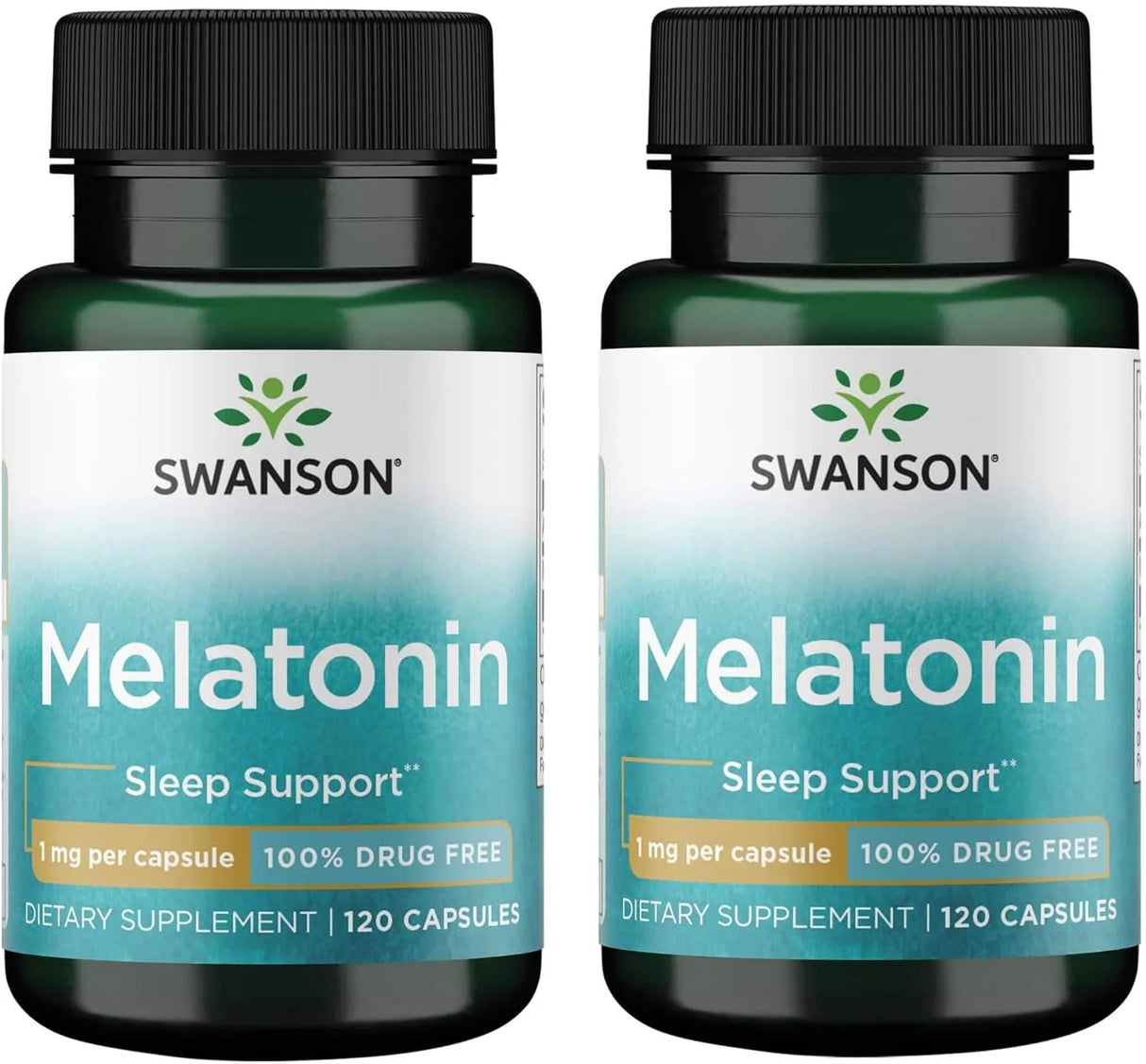 SWANSON - Swanson Low Dose Melatonin 1Mg. 120 Capsulas 2 Pack - The Red Vitamin MX - Suplementos Alimenticios - {{ shop.shopifyCountryName }}