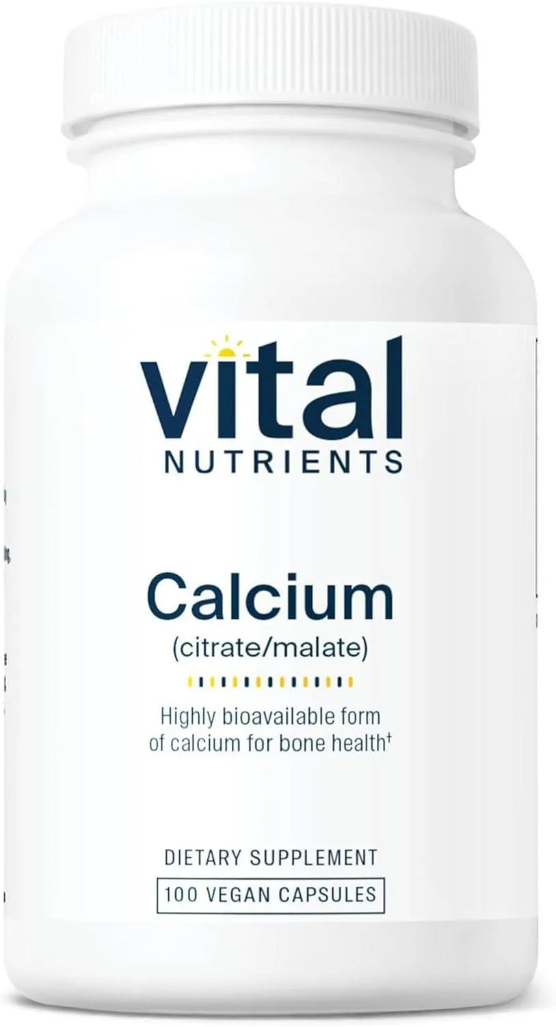 VITAL NUTRIENTS - Vital Nutrients Calcium Citrate and Malate Complex 150Mg. 100 Capsulas - The Red Vitamin MX - Suplementos Alimenticios - {{ shop.shopifyCountryName }}