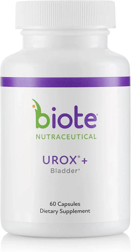 BIOTE - Biote Nutraceuticals Urox+ Bladder Health 60 Capsulas - The Red Vitamin MX - Suplementos Alimenticios - {{ shop.shopifyCountryName }}