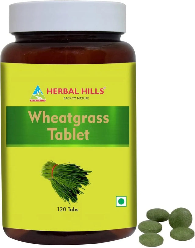 HERBAL HILLS - HERBAL HILLS Wheat Grass 120 Tabletas - The Red Vitamin MX - Suplementos Alimenticios - {{ shop.shopifyCountryName }}