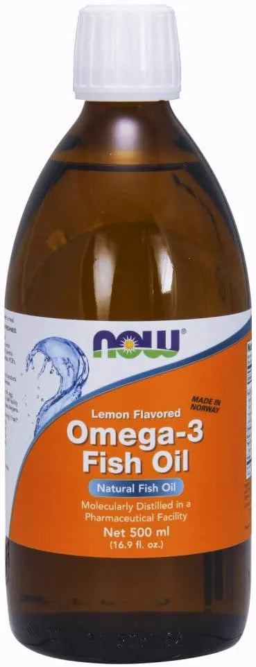 NOW SUPPLEMENTS - NOW Supplements Omega-3 Fish Oil Liquid 500Ml. - The Red Vitamin MX - Suplementos Alimenticios - {{ shop.shopifyCountryName }}