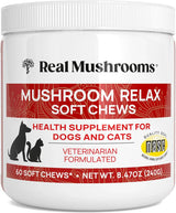 REAL MUSHROOMS - Real Mushrooms Calming Treats for Dogs & Cats 60 Masticables - The Red Vitamin MX - Suplementos Herbales Para Perros - {{ shop.shopifyCountryName }}