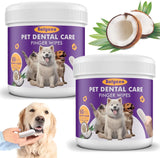 BOLYCEN - Bolycen Pet Dental Finger Wipes for Dogs & Cats Coconut 60 Toallitas 2 Pack - The Red Vitamin MX - Cuidado Dental Para Perros - {{ shop.shopifyCountryName }}