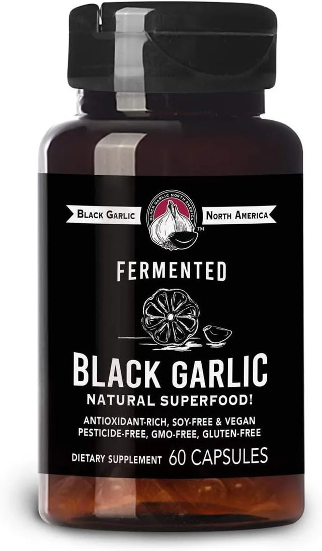 BLACK GARLIC NORTH AMERICA - Black Garlic North America Black Garlic 60 Capsulas - The Red Vitamin MX - Suplementos Alimenticios - {{ shop.shopifyCountryName }}