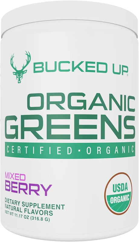 BUCKED UP - Bucked Up Greens Superfood Powder 30 Servicios Mixed Berry 316Gr. - The Red Vitamin MX - Suplementos Alimenticios - {{ shop.shopifyCountryName }}