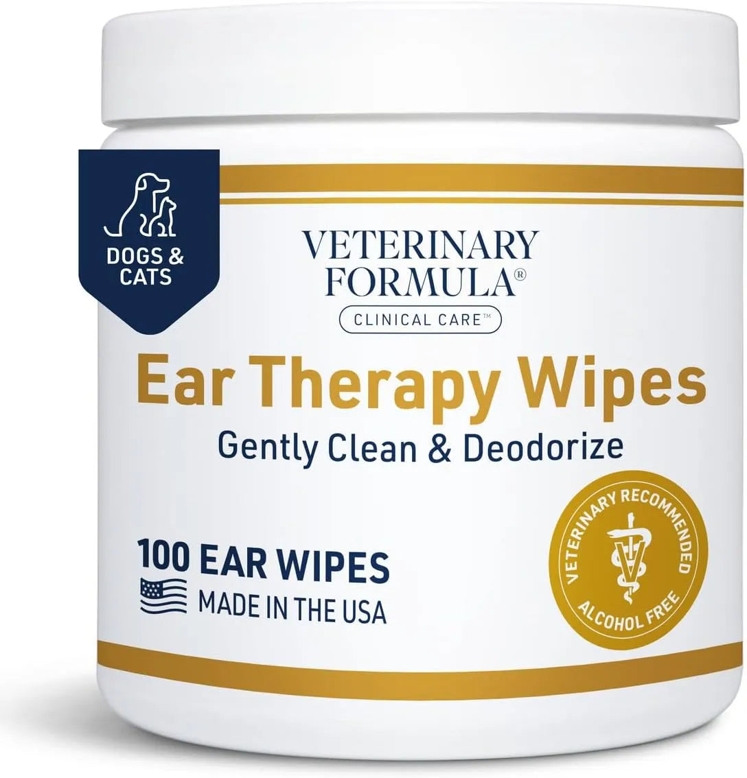 VETERINARY FORMULA - Veterinary Formula Clinical Care Ear Therapy Wipes 100 Toallitas - The Red Vitamin MX - Cuidado Del Oído De Perros - {{ shop.shopifyCountryName }}