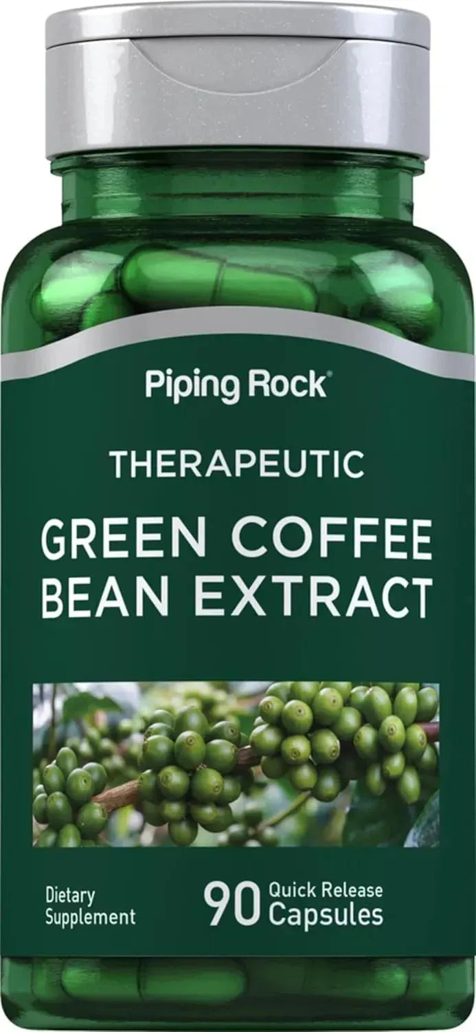 PIPING ROCK - Piping Rock Green Coffee Bean Extract 8000Mg. 90 Capsulas - The Red Vitamin MX - Suplementos Alimenticios - {{ shop.shopifyCountryName }}